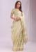 Picture of Ideal Organza Dark Khaki Saree