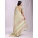Picture of Ideal Organza Dark Khaki Saree