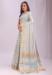 Picture of Grand Organza Light Grey Saree