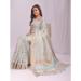 Picture of Grand Organza Light Grey Saree