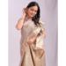 Picture of Lovely Organza Rosy Brown Saree
