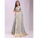 Picture of Shapely Organza Light Slate Grey Saree