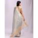 Picture of Shapely Organza Light Slate Grey Saree