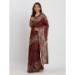 Picture of Good Looking Cotton & Linen Maroon Saree