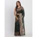 Picture of Admirable Cotton & Linen Dark Slate Grey Saree
