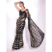 Picture of Enticing Georgette Black Saree