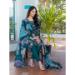 Picture of Gorgeous Cotton Midnight Blue Readymade Salwar Kameez