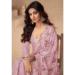Picture of Chiffon Rosy Brown Straight Cut Salwar Kameez