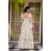 Picture of Beauteous Rayon Off White Readymade Gown