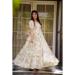 Picture of Beauteous Rayon Off White Readymade Gown