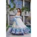 Picture of Gorgeous Rayon Azure Readymade Gown
