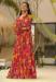 Picture of Elegant Rayon Light Coral Readymade Gown