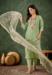 Picture of Enticing Silk Dark Sea Green Readymade Salwar Kameez