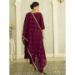 Picture of Enticing Silk Purple Readymade Salwar Kameez