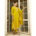 Picture of Comely Silk Golden Readymade Salwar Kameez