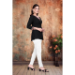 Picture of Nice Cotton & Silk Black Kurtis And Tunic
