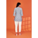 Picture of Statuesque Cotton Light Slate Grey Kurtis & Tunic
