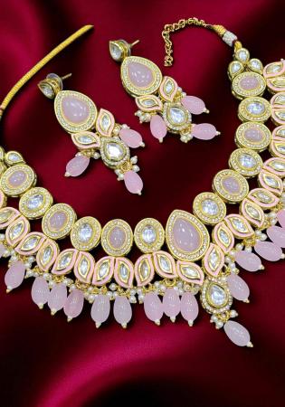 Picture of Taking Light Slate Grey Necklace Set