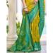 Picture of Sublime Silk Golden Rod Saree