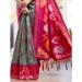 Picture of Fascinating Silk Dark Sea Green Saree
