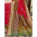 Picture of Well Formed Silk Red Saree