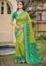 Picture of Beauteous Silk Sea Green Saree