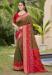 Picture of Sightly Silk Crimson Saree