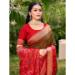 Picture of Sightly Silk Crimson Saree