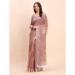 Picture of Graceful Cotton & Linen Rosy Brown Saree