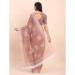Picture of Graceful Cotton & Linen Rosy Brown Saree