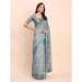 Picture of Admirable Cotton & Linen Dark Sea Green Saree