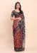 Picture of Delightful Cotton & Linen Maroon Saree