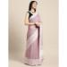 Picture of Radiant Linen Plum Saree