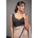 Picture of Graceful Georgette Silver Saree