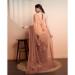 Picture of Enticing Georgette Brown Saree