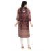 Picture of Fascinating Cotton Dark Olive Green Kurtis & Tunic