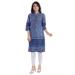 Picture of Appealing Cotton Slate Grey Kurtis & Tunic