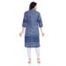 Picture of Appealing Cotton Slate Grey Kurtis & Tunic