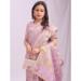 Picture of Fine Organza Thistle Saree