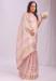 Picture of Bewitching Organza Plum Saree