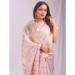 Picture of Bewitching Organza Plum Saree