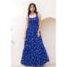 Picture of Magnificent Georgette Midnight Blue Readymade Gown