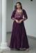 Picture of Nice Rayon Brown Party Wear Gown