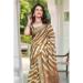 Picture of Taking Cotton & Linen Rosy Brown Saree