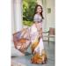 Picture of Pretty Cotton & Linen Linen Saree