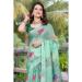 Picture of Elegant Cotton & Linen Cadet Blue Saree