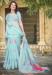 Picture of Exquisite Cotton & Linen Thistle Saree