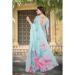 Picture of Exquisite Cotton & Linen Thistle Saree