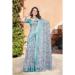 Picture of Enticing Cotton & Linen Light Steel Blue Saree