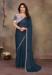 Picture of Elegant Georgette Dark Slate Grey Saree